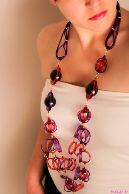 Klamir: Contemporary Collection glass jewellery