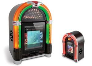 Jukebox Dock: Delle casse vintage per iPad e iPhone