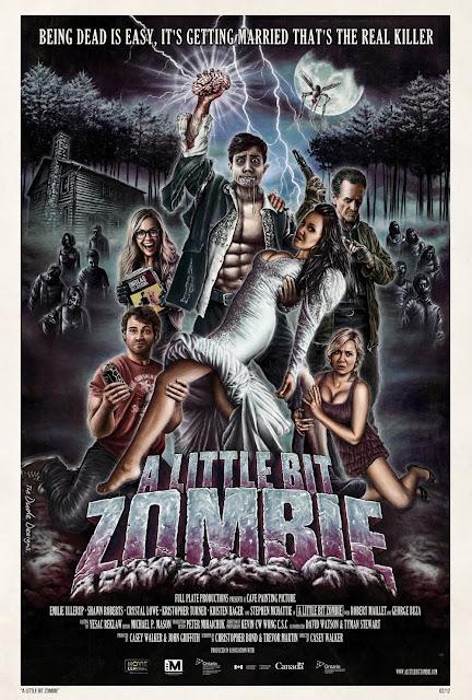 A Little Bit Zombie new poster by The Dude Designs