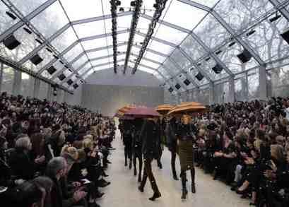 Burberry catwalk