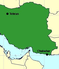 Il porto iraniano di Chabahar