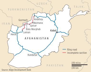 La circonvallazione afghana La circonvallazione afghana