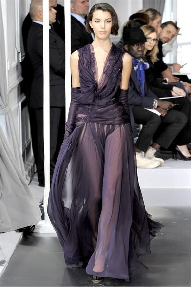 Charming Christian Dior spring couture 2O12.