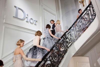 Charming Christian Dior spring couture 2O12.