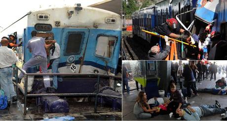 Treno non si ferma in stazione a Buenos Aires e finisce sulla banchina: decine di morti, 550 feriti, passeggeri ancora intrappolati nelle carrozze