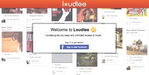 Loudlee servizio per ascolare musica online simile a Pinterest