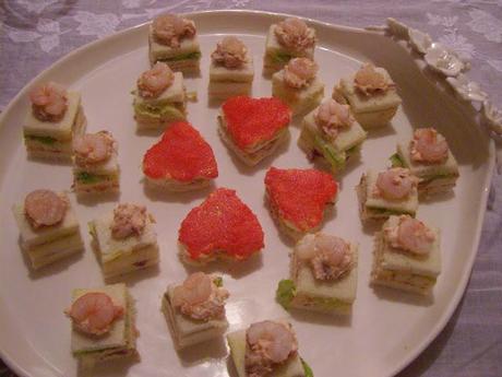 ANTIPASTO CON SALMONE E GAMBERETTI