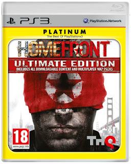 Homefront Ultimate Edition è una versione Platinum, diffusa la cover
