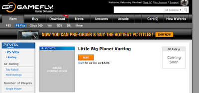 Rumor : Little Big Planet Karting anche su PS Vita ?