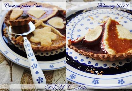 Crostata poker d’assi