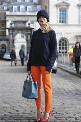 London Fashion Week AW12  - Street style