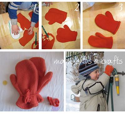 come realizzare dei semplici guantini