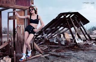 Karolina Waz in Dolce & Gabbana su 10 Magazine