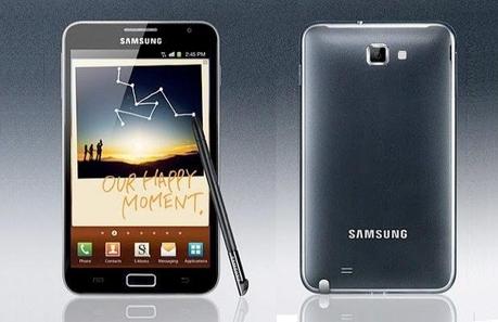 Samsung Galaxy Note: disponibile nuovo aggiornamento