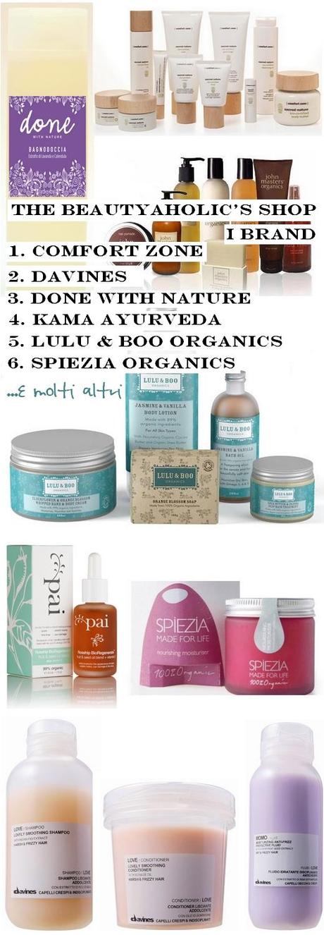 The Beautyaholics’s Shop: la bellezza bio che si acquista in rete