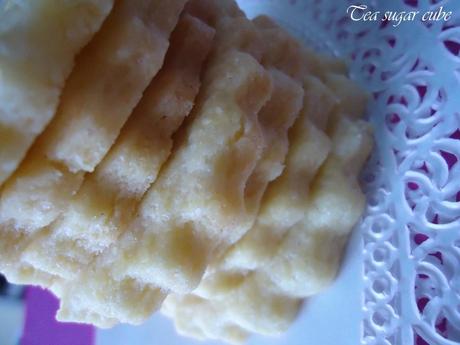 Shortbread alla vaniglia