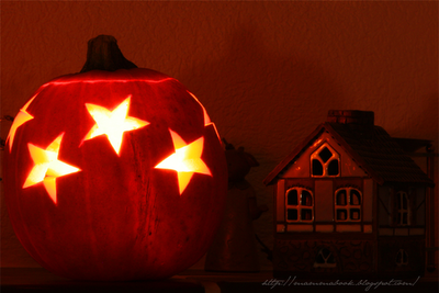 Zucca stellata per Halloween