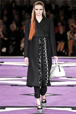 Milan Fashion Week AW12 - Gucci,Prada, Fendi. The Woman in Black