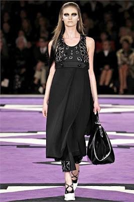 Milan Fashion Week AW12 - Gucci,Prada, Fendi. The Woman in Black