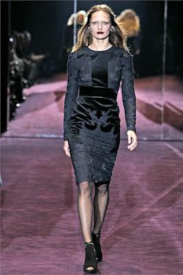 Milan Fashion Week AW12 - Gucci,Prada, Fendi. The Woman in Black