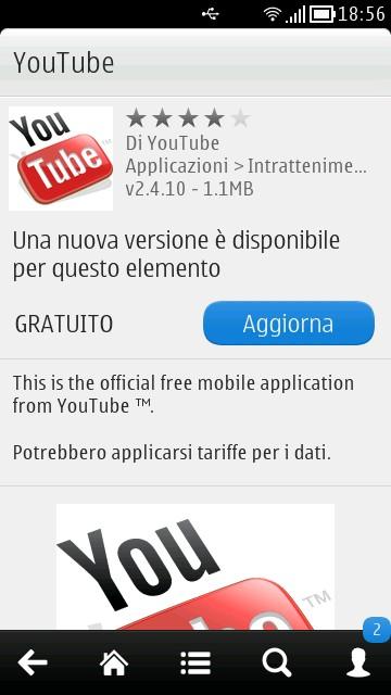 Update: YouTube v2.4.10