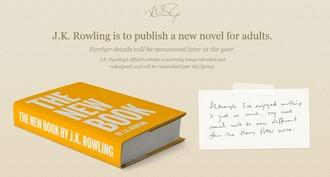 J.K. Rowling pubblica un romanzo per adulti