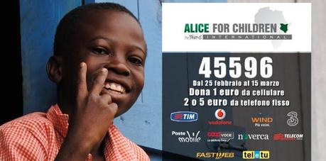 Alice for Children - campagna solidale per i bambini del Kenya