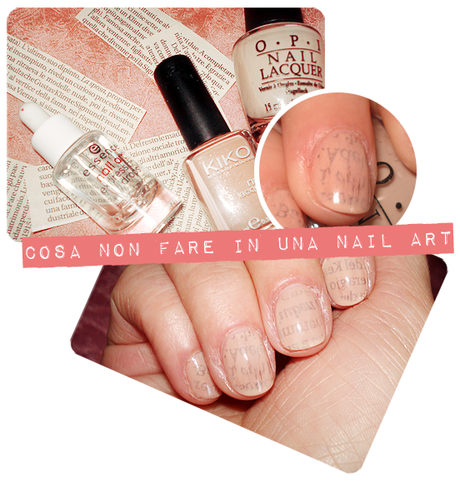 Come NON fare una nail art...