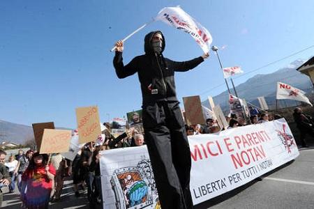 tav 25 febbraio Tav, corteo di protesta | VIDEO