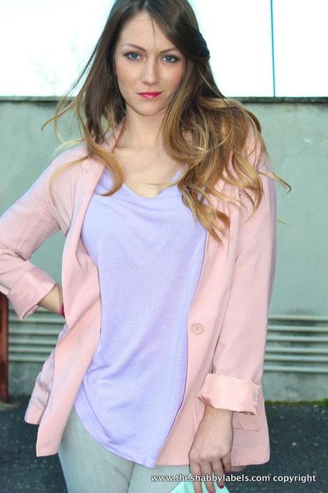 Pastel color blocking: Rosa, Lilla e Menta