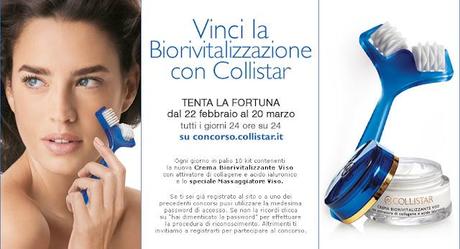 Istant Win: Vinci La Biorivitalizzazione con COLLISTAR