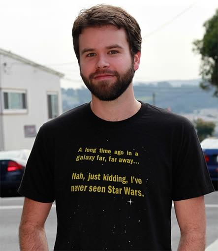 Come prendere in giro Star Wars indossando una maglietta