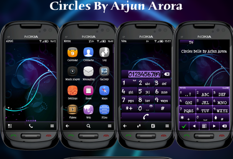 Temi Gratis per Smartphone Nokia Symbian : Circles by Arjun