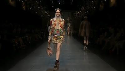 The Dolce & Gabbana catwalk a/i 2012/13 Women .... Romanticismo Barocco
