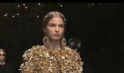 The Dolce & Gabbana catwalk a/i 2012/13 Women .... Romanticismo Barocco