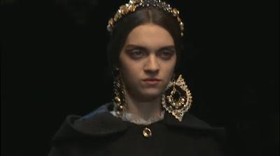 The Dolce & Gabbana catwalk a/i 2012/13 Women .... Romanticismo Barocco