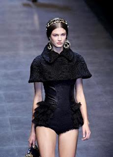 The Dolce & Gabbana catwalk a/i 2012/13 Women .... Romanticismo Barocco