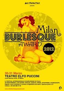 Milan Burlesque Award 2012