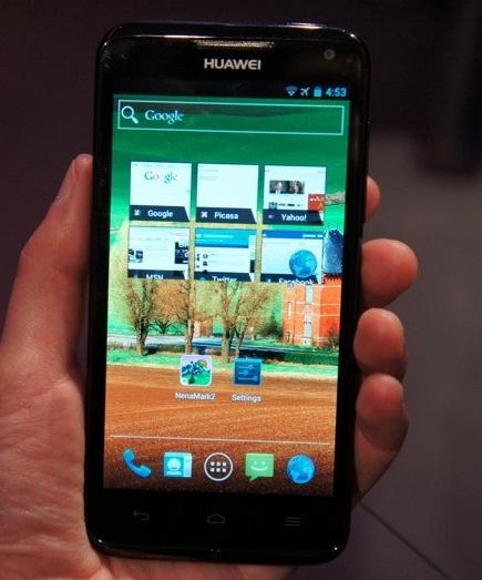 11 MWC 2012: Huawei Ascend D con Processore Quad Core [Foto e Scheda Tecnica]