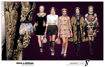 Le pagelle: DOLCE & GABBANA FALL WINTER 2012 2013