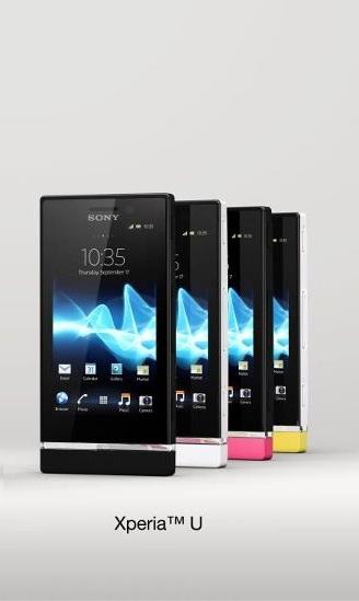 xperia u Sony presenta Xperia U ed Xperia P | Scheda Tecnica [MWC 2012]