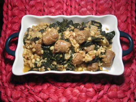 Sono cavoli miei ma..solo se sono neri...ovvero Risotto con cavolo nero e salsiccia