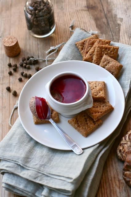 Patè di fegatini con gelatina di ribes...ed è di nuovo MTC!