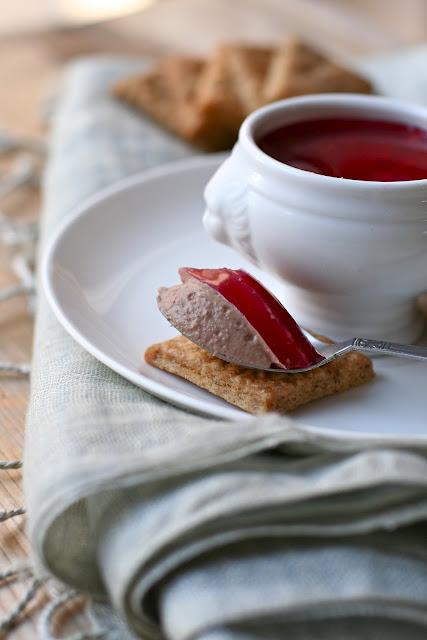 Patè di fegatini con gelatina di ribes...ed è di nuovo MTC!