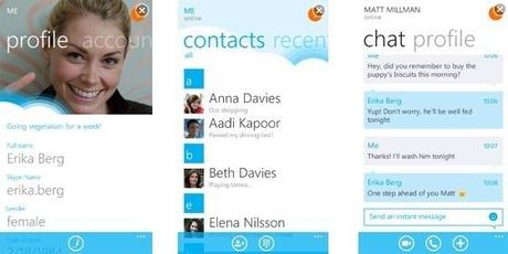 Skype for WP7 Download Skype Beta per Windows Phone