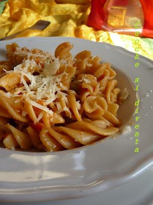 Una pasta dal gusto un po etnico