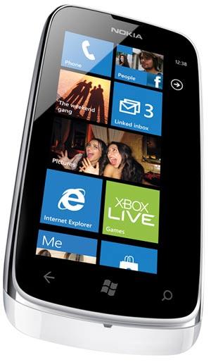 Nokia Lumia 610 : Lo smartphone Windows Phone economico Bianco, Nero, ciano e magenta