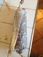 Salame di cioccolato senza uova, burro e zucchero aggiunto, ma buono da morire!