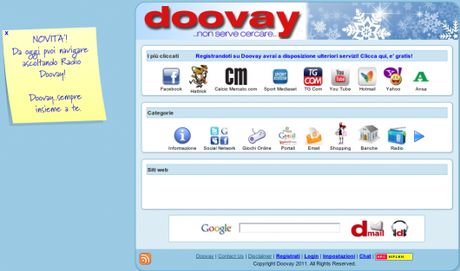 Doovay: come navigare senza motori di ricerca