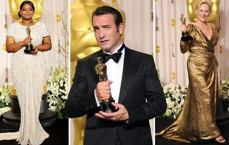Eventi: The artist trionfa con 5 statuette agli Oscar Awards 2012